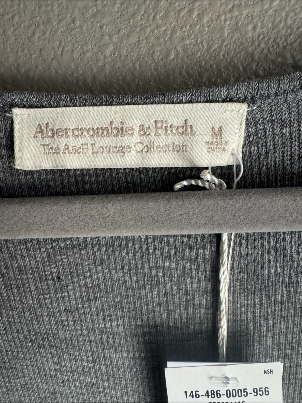 NWT Long Sleeve Maxi Dress in Gray, Size M.